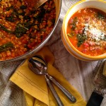 Tuscan Bean and Kale Soup with Farro